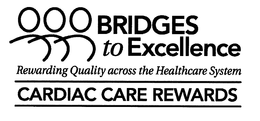 BRIDGES TO EXCELLENCE CARDIAC CARE REWARDS REWARDING QUALITY ACROSS THE HEALTHCARE SYSTEM trademark
