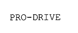 PRO-DRIVE trademark