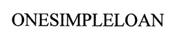 ONESIMPLELOAN trademark