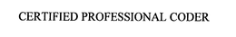 CERTIFIED PROFESSIONAL CODER trademark