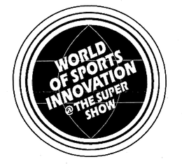 WORLD OF SPORTS INNOVATION @ THE SUPER SHOW trademark