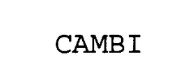 CAMBI trademark