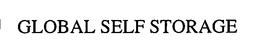 GLOBAL SELF STORAGE trademark