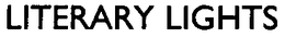 LITERARY LIGHTS trademark