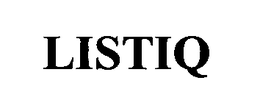 LISTIQ trademark