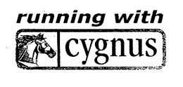 RUNNING WITH CYGNUS trademark