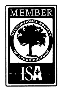 MEMBER ISA INTERNATIONAL SOCIETY OF ARBORICULTURE trademark