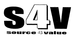 S4V SOURCE 4 VALUE trademark