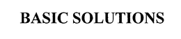 BASIC SOLUTIONS trademark