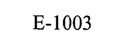 E-1003 trademark