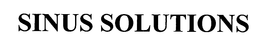 SINUS SOLUTIONS trademark