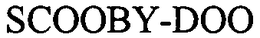 SCOOBY-DOO trademark