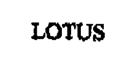 LOTUS trademark
