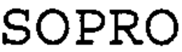 SOPRO trademark