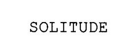 SOLITUDE trademark