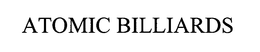 ATOMIC BILLIARDS trademark