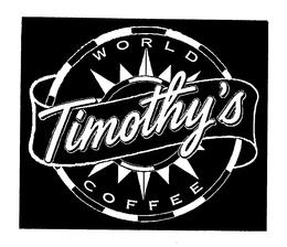 TIMOTHY'S WORLD COFFEE trademark