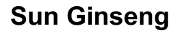 SUN GINSENG trademark