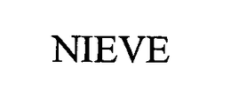 NIEVE trademark