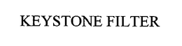 KEYSTONE FILTER trademark