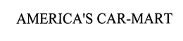 AMERICA'S CAR-MART trademark