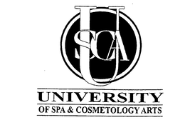 USCA UNIVERSITY OF SPA & COSMETOLOGY ARTS trademark