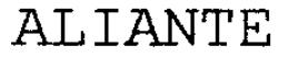 ALIANTE trademark
