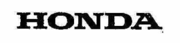 HONDA trademark