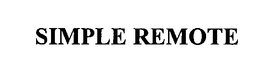 SIMPLE REMOTE trademark