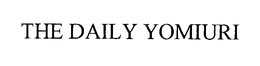 THE DAILY YOMIURI trademark