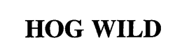 HOG WILD trademark