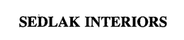 SEDLAK INTERIORS trademark