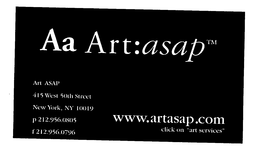 AA ART: ASAP trademark