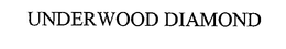 UNDERWOOD DIAMOND trademark