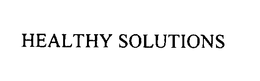 HEALTHY SOLUTIONS trademark