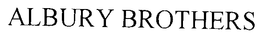 ALBURY BROTHERS trademark