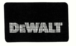 DEWALT trademark