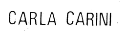 CARLA CARINI trademark