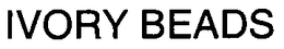 IVORY BEADS trademark