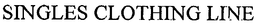 SINGLES CLOTHING LINE trademark