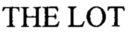 THE LOT trademark