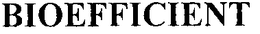 BIOEFFICIENT trademark