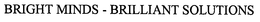 BRIGHT MINDS - BRILLIANT SOLUTIONS trademark