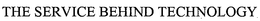 THE SERVICE BEHIND TECHNOLOGY trademark