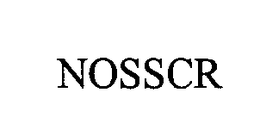 NOSSCR trademark