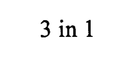 3 IN 1 trademark