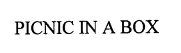 PICNIC IN A BOX trademark