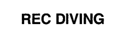 REC DIVING trademark