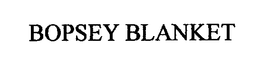 BOPSEY BLANKET trademark