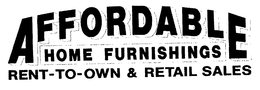 AFFORDABLE HOME FURNISHINGS RENT-TO-OWN & RETAIL SALES trademark